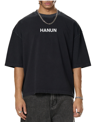 Core 1 Hanun Vintage Washed Boxy T-Shirt