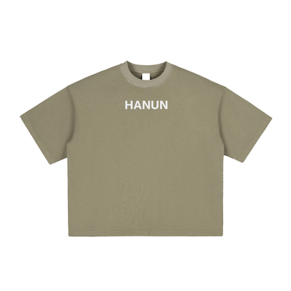Core 1 Hanun Vintage Washed Boxy T-Shirt